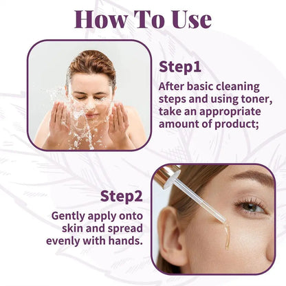 Sérum Facial Bakuchiol + Retinol & Vitamina C – Anti-Idade e Rejuvenescedor