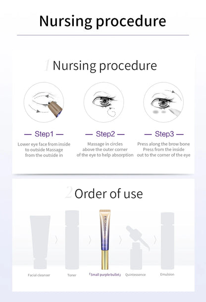 O'CHEAL Creme para Olhos com Esfera Roller – Anti-Idade & Anti-Olheiras