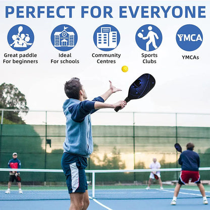 Conjunto de Raquete de Pickleball