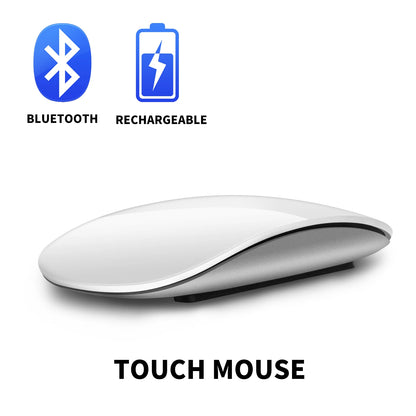 Mouse Bluetooth Silencioso Recarregável Ergonômico