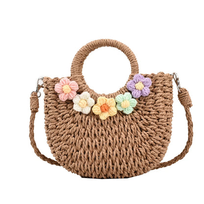 Bolsa Redonda de Palha