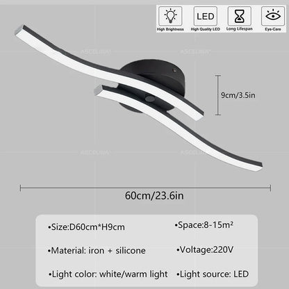 Luminária Lustre de Teto LED Moderna