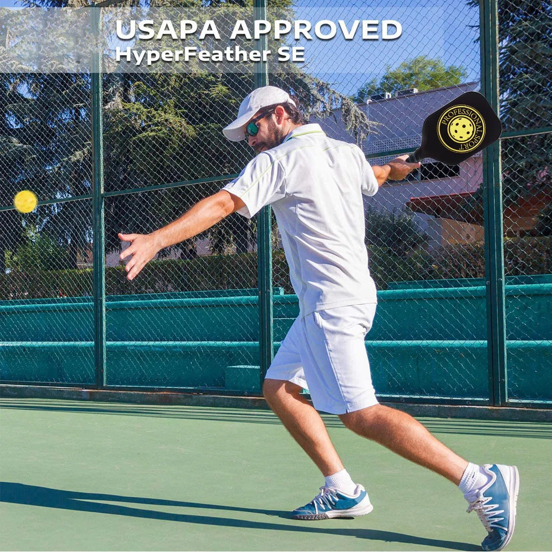 Conjunto de Raquetes de Pickleball