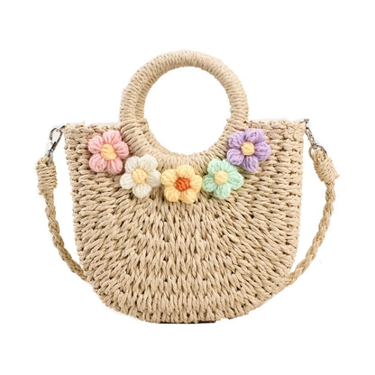 Bolsa Redonda de Palha