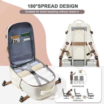 Mochila de Viagem  – 40x30x20cm  Leve, Resistente e com Compartimento para Notebook 15.6