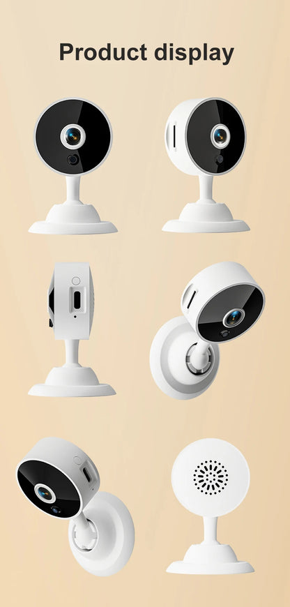Mini Câmera Wi-Fi Full HD Detecção Movimento