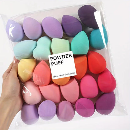Conjunto de Esponjas Maquiagem 7 ou 18 Peças