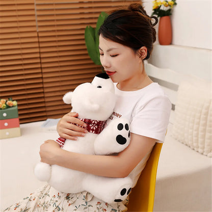 Bicho de Pelúcia de Urso Polar Realista – 28cm/43cm