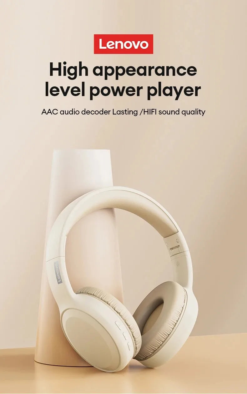 Fone de Ouvido Bluetooth Lenovo TH30 - Conforto, Qualidade e Alta Performance
