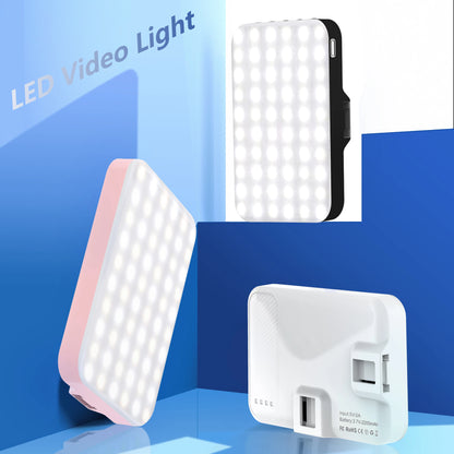 Portable LED Selfie and Video Light