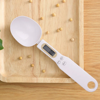 Colher Medidora Digital com Tela LCD — Balança de Cozinha 500g/0,1g