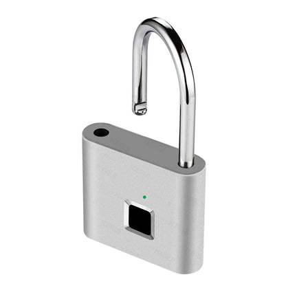Cadeado Inteligente Biométrico – Desbloqueio por Impressão Digital, USB Recarregável, à Prova d’Água, Portátil e Antirroubo