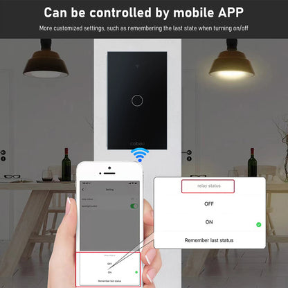Interruptor Tomada inteligente touch wi fi com Neutro