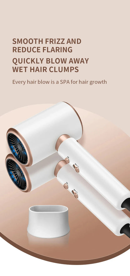 Secador de Cabelo Profissional  2400W Ions Negativos