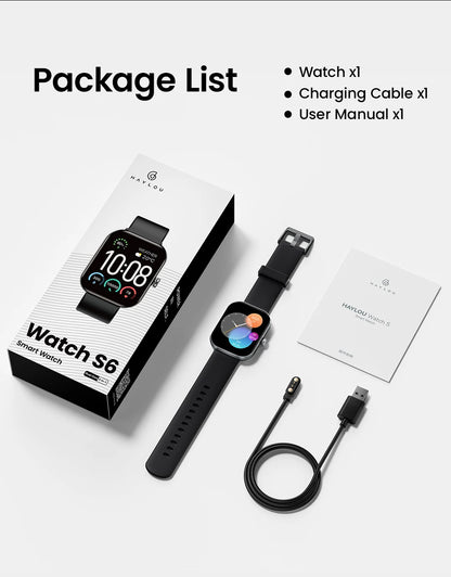 Smartwatch S6 Chamadas Bluetooth