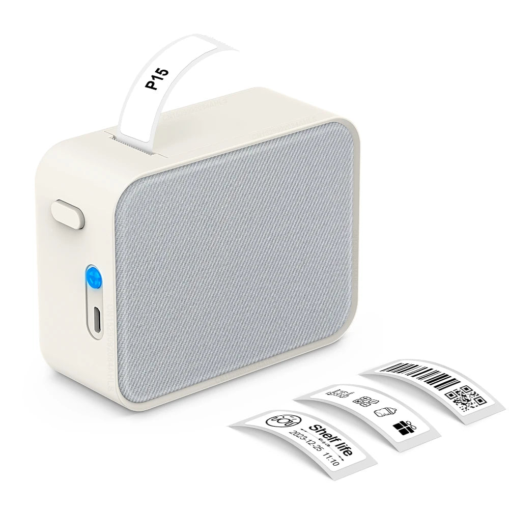 Impressora Etiquetas Bluetooth Sem Fio Térmica