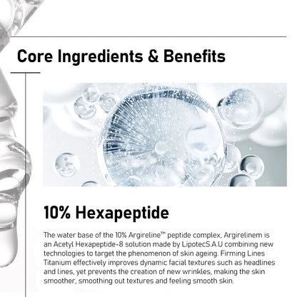 Sérum Facial AHA + BHA + Niacinamida & Hexapeptídeo – Esfoliante e Rejuvenescedor