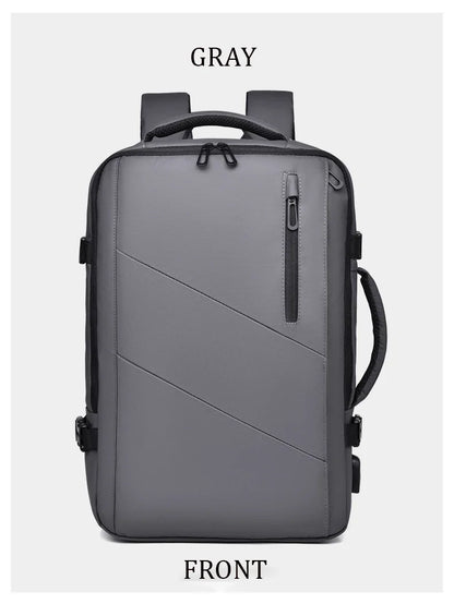 Mochila  – Impermeável, Expansível, com Porta USB e Compartimento para Notebook 15.6”