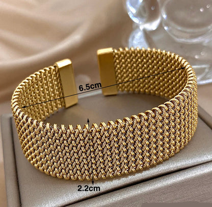 Pulseira Trançada Grande