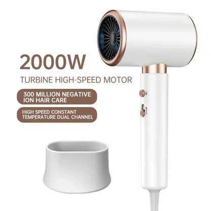 Secador de Cabelo Profissional  2400W Ions Negativos