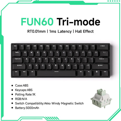 Teclado Mecânico  com Switch Magnético