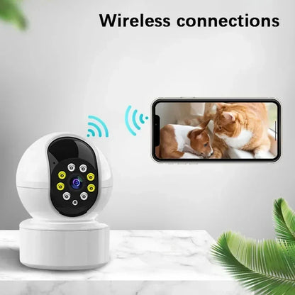 Câmera de Segurança 8MP 4K Wi-Fi 360° com Visão Noturna Colorida e  Detecção de humanos com tecnologia AI