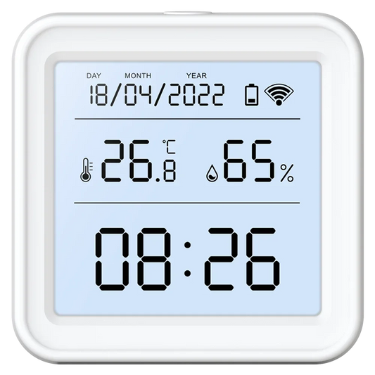 Smart Thermometer Humidity Sensor Wi-Fi