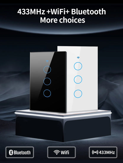 Interruptor de Luz Inteligente com sensor de toque Smart Home