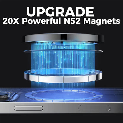 Suporte Magnético Portátil para Celular – Clip de Mesa Compatível com MagSafe