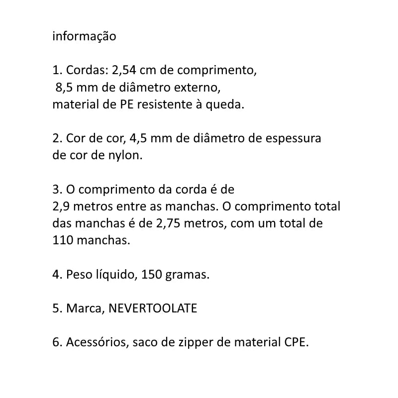 Corda de Pular Fitness Freestyle