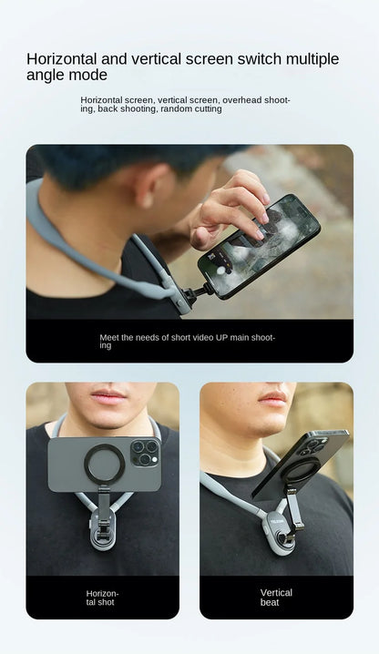 Suporte de Celular Magnético de Pescoço