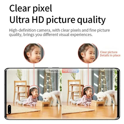 Mini Câmera Wi-Fi 4K/1080P HD com Visão Noturna e Detecção de Movimento