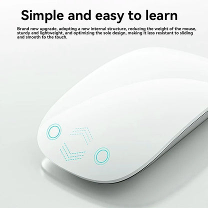 Mouse Sem Fio Multi-Touch Bluetooth 5.0