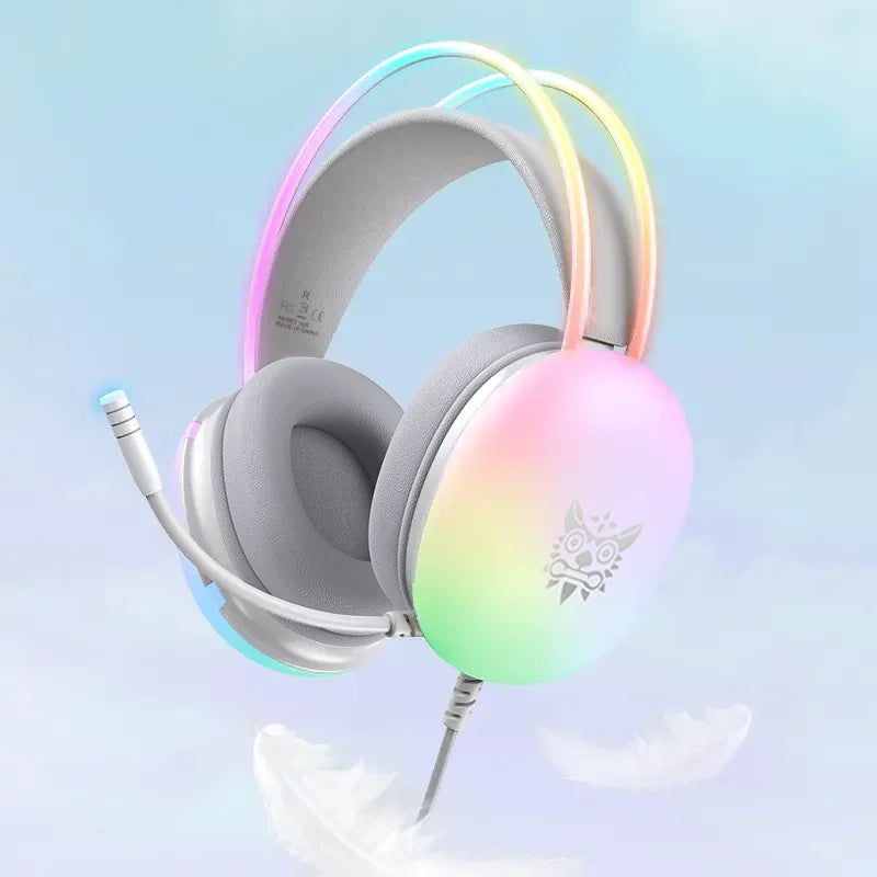 Fone de Ouvido Gamer com Fio - Conforto e Desempenho para Jogos