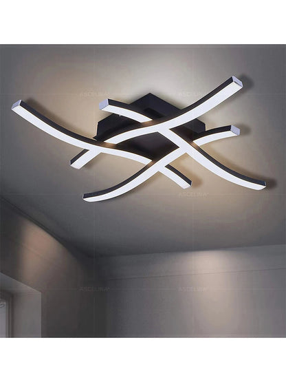 Luminária Lustre de Teto LED Moderna