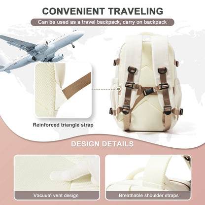 Mochila de Viagem  – 40x30x20cm  Leve, Resistente e com Compartimento para Notebook 15.6