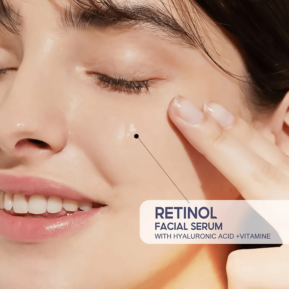 Sérum Facial com Retinol – Anti-Idade, Clareador e Firmador
