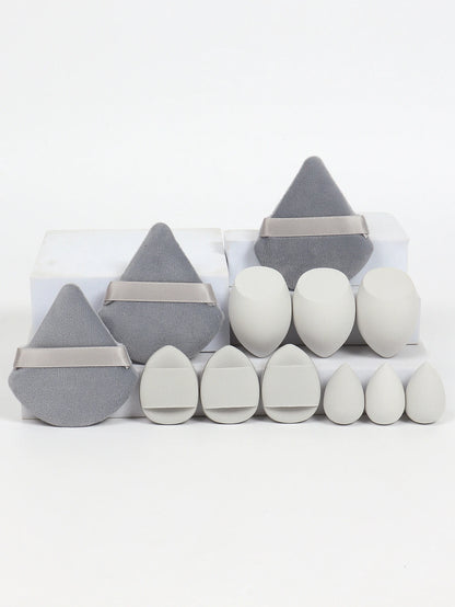 Conjunto de Esponjas Maquiagem 12 Peças