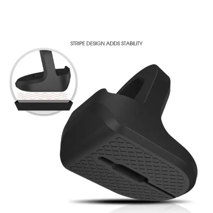 Suporte de Carga em Silicone para Apple Watch – Base Dock Compatível com Séries 1/2/3/4 (38mm, 40mm, 42mm, 44mm