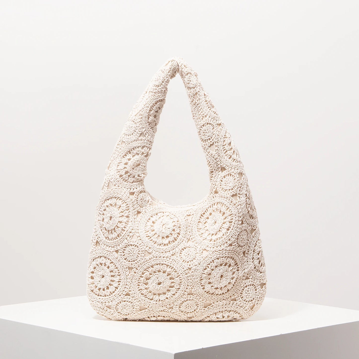 Bolsa Meia-Lua Boho