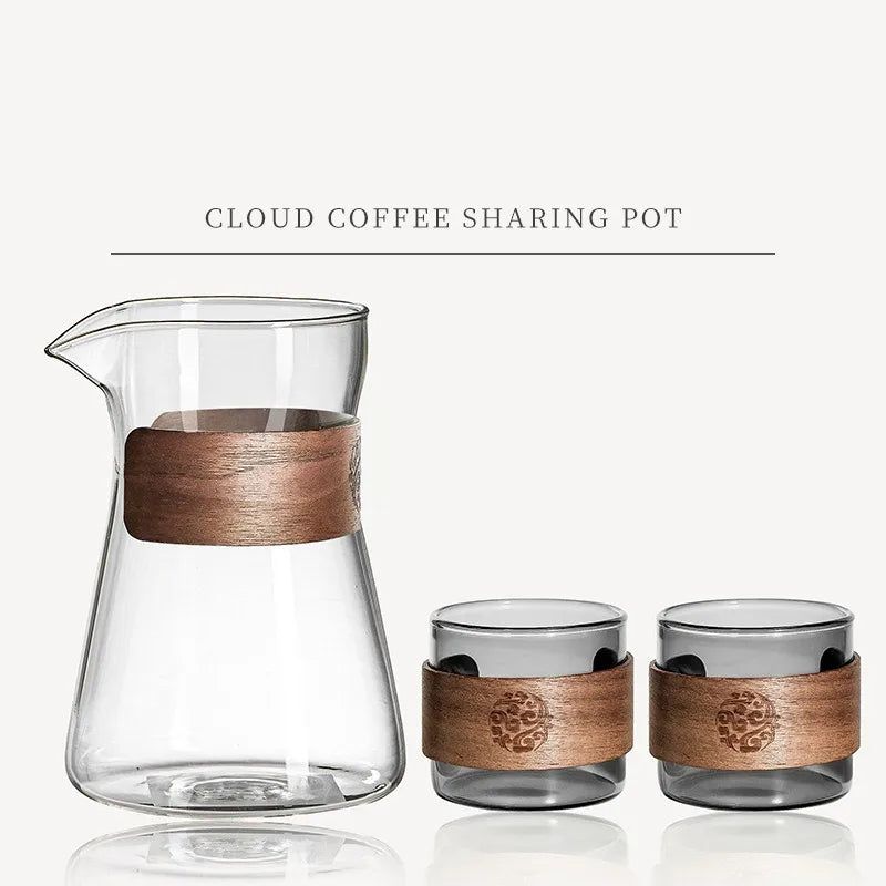 Jarra de Café Chá Vidro Borossilicato