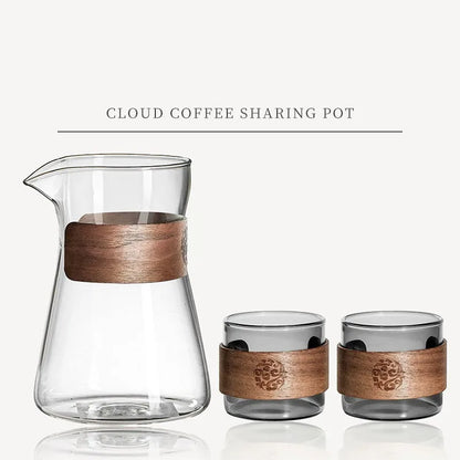 Jarra de Café Chá Vidro Borossilicato