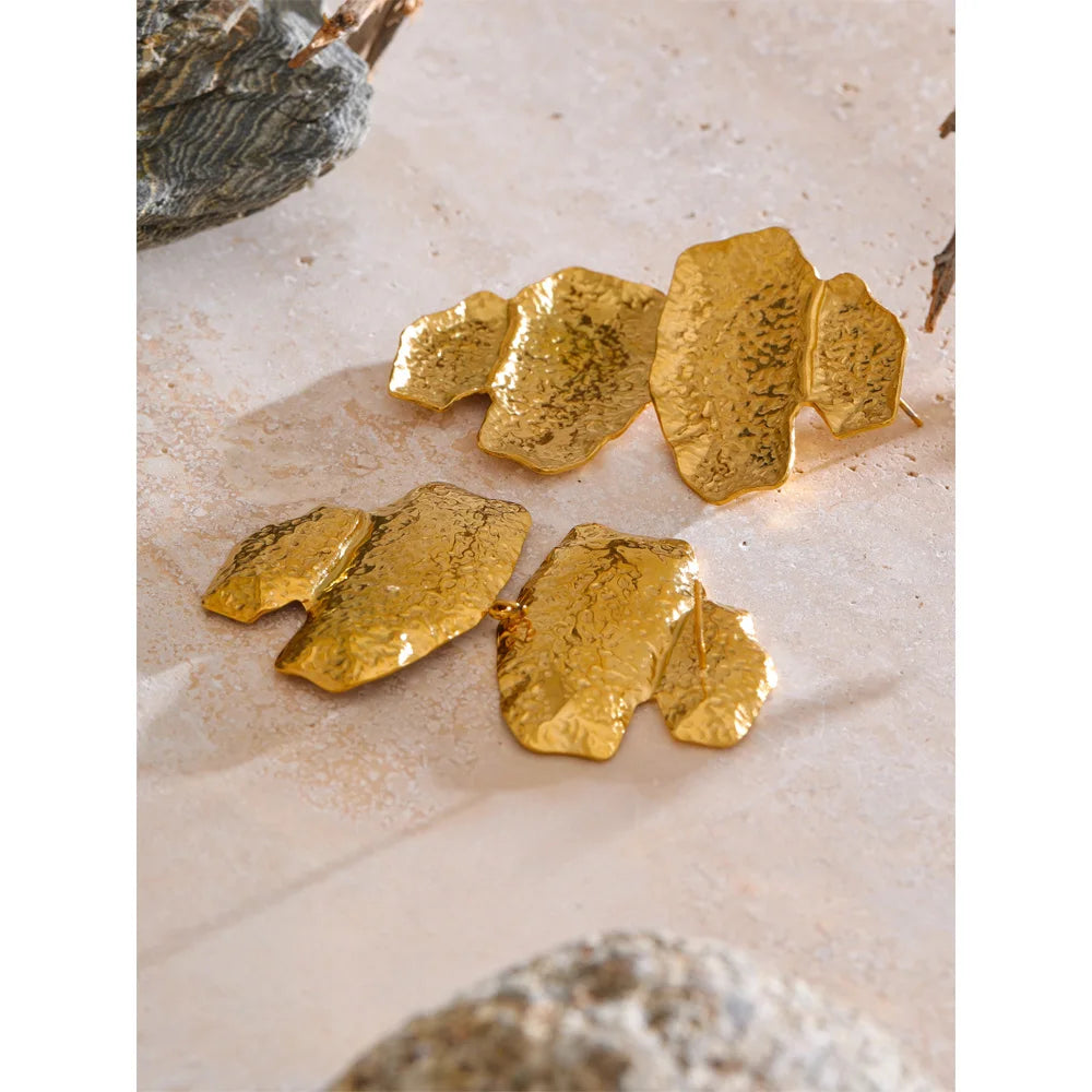 Brincos Grandes Geometricos