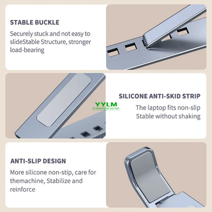 Suporte para Laptop  em Alumínio Ajustável