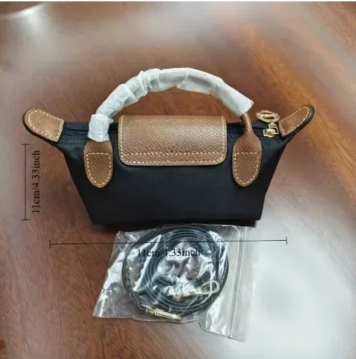 Sac À Boulettes Sans Emboutissage Avec Bandoulière Sac À Bandoulière Unique Y2K Nylon Téléphone Portable Bandoulière Accessoires