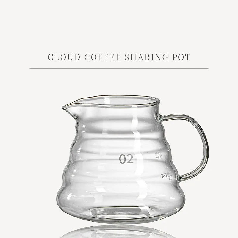 Jarra de Café Chá Vidro Borossilicato