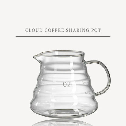 Jarra de Café Chá Vidro Borossilicato