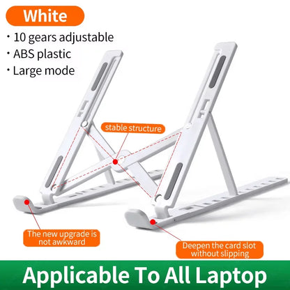 Suporte Ajustável para Laptop Universal, Dobrável