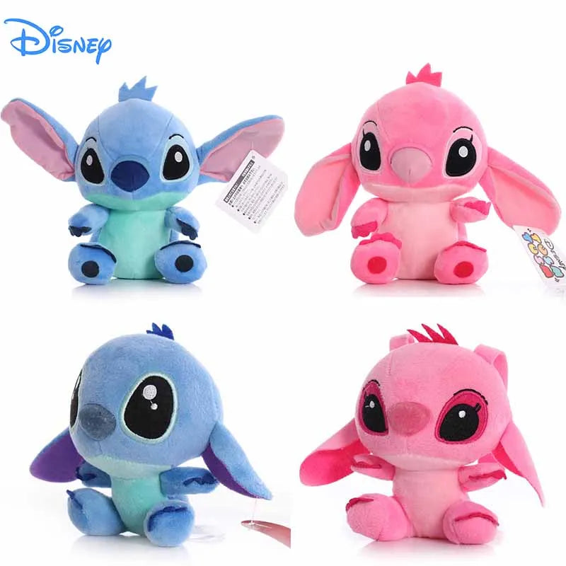 Lillo Stitch Disney Azul ou Rosa – Pelúcia 10cm ou 20cm