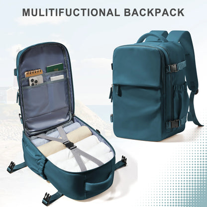 Mochila de Viagem  – 40x30x20cm  Leve, Resistente e com Compartimento para Notebook 15.6